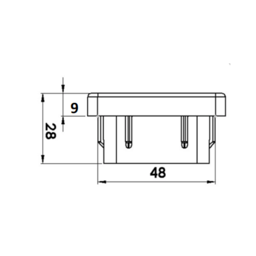 50X50 PROFİL KAPAĞI