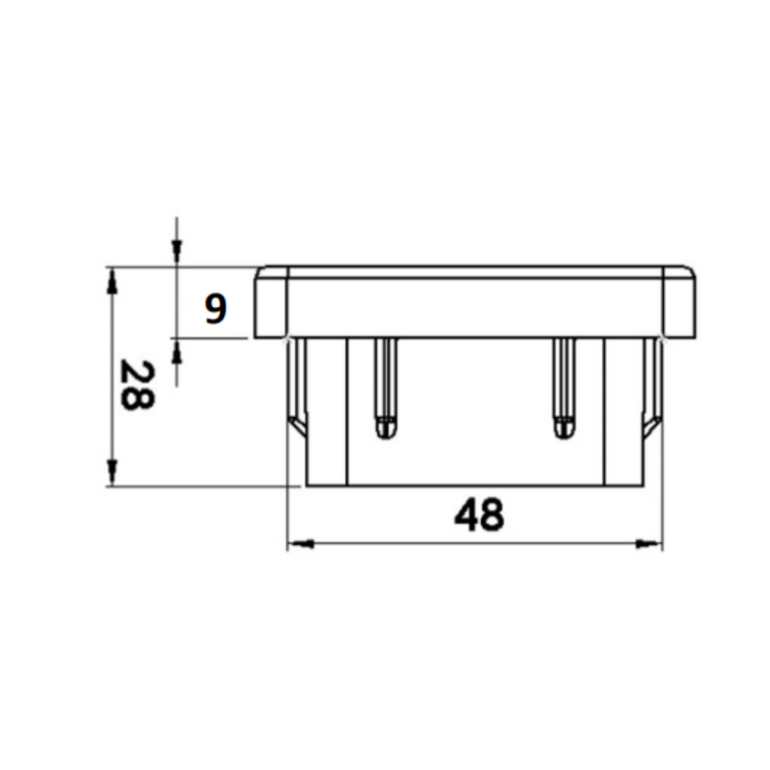 50X50 PROFİL KAPAĞI
