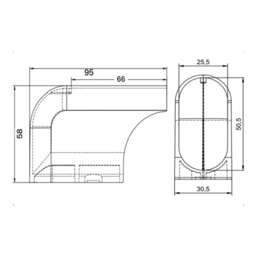 25X50 DİK IZGARA