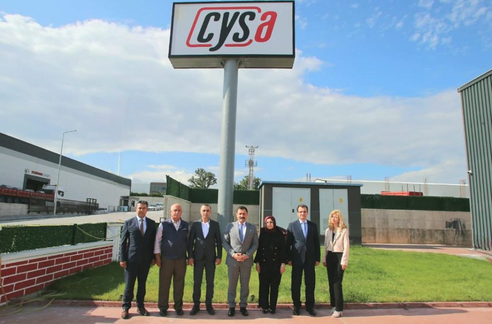 VALİMİZ MUSTAFA MASATLI CYSA ZİYARETİNDE